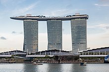 Skybridge atop Marina Bay Sands in Singapore Marina Bay Sands (I).jpg