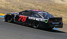 Truex racing at Sonoma Raceway in 2014 Martin Truex Jr. Sonoma 2014.jpg