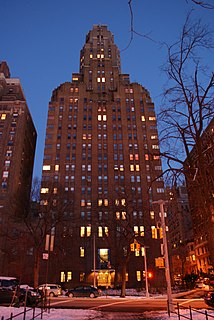 Master Apartments Residential skyscraper in Manhattan, New York