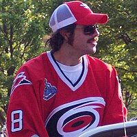 Cullen in the Stanley Cup parade with the Hurricanes. Matt Cullen.jpg