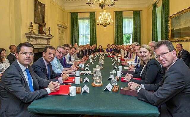 The May Cabinet's first meeting after the 2017 general election