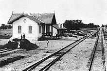Der Bahnhof von Dedeağaç 1893
