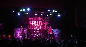 Mindless Self Indulgence performing in 2012
