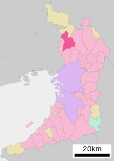 Minoh in Osaka Prefecture Ja.svg