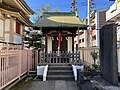 大森海苔存続に尽力した北村石見守を祀った摂末社「北村神社」