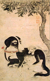 Yi Ahm (1499–?), Mother Dog, 15th century, National Museum of Korea