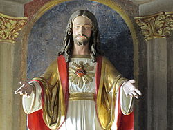 Statue Sacré-Cœur de Jésus