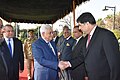 Mr. Fawad Hasan Fawad with President Mahmoud Abbas of Palestine.jpg