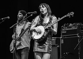 Performing at Prospect Park Bandshell, 2009