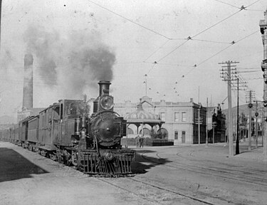 At least one NZR R class Fairlie locomotive, R 271, was dumped at Oamaru in 1930. NZR R Class, Jervois Quay, Wellington, NZ.jpg