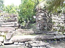 Example of Nan Madol's architecture