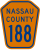 County Route 188 marker