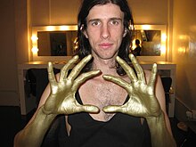 3OH!3's hand gesture logo that resulted in litigation from professional wrestler Diamond Dallas Page Nat 3oh3 logo.jpg