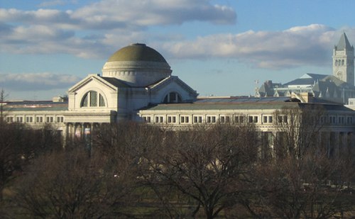 The museum as seen from the National Mall
