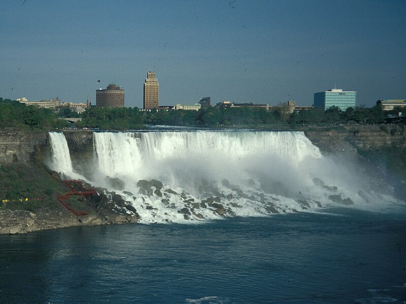 File:Natur Niagara Fälle amerikanischer Teil Niagara Kanada.jpg