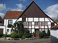 Half-timbered facade;  Extension: building interior, cellar, shed, extension