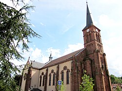 Façade nord et clocher-porche