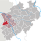 Lage des Kreises Viersen in Nordrhein-Westfalen