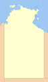 Northern Territory location map