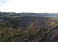 Barragem de Odeleite (paramento jusante)