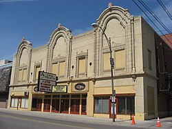 Ohio Teater, Lima, dari southeast.jpg