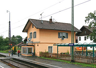 <span class="mw-page-title-main">Ohlstadt station</span> Railway station in Bavaria