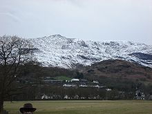 Old Man Coniston from Coniston Water lakeside