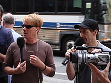 Opie and Anthony walking to their XM studio from CBS Radio in New York City on July 25, 2006. Opie and Anthony.jpg