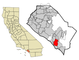 Orange County California Incorporated and Unincorporated areas Laguna Niguel Highlighted.svg