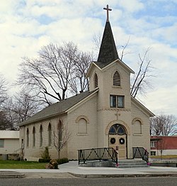 Католическая церковь Богоматери Лимерика - Гленнс Ферри, штат Айдахо.jpg