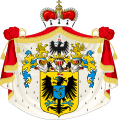 Coat of arms of the Radziwiłł family. The family motto was "Bóg nam radzi" (God advises us)