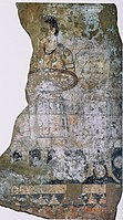 Penjikent donors, Temple II, 5th to early 6th century (circa 500). They are similar to the donors of Kafir-kala.[20][21]