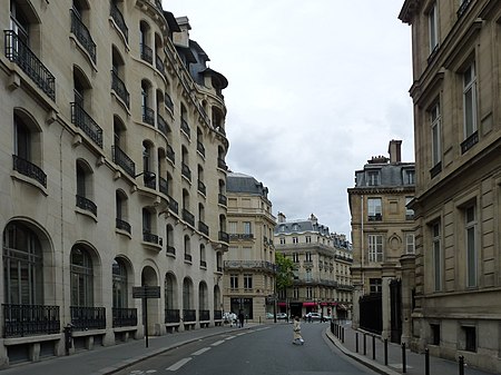 Paris rue de presbourg