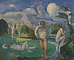 Paul Cézanne - Bathers at Rest (Baigneurs au repos) - BF906 - Barnes Foundation.jpg