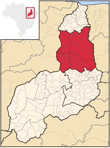 Centro-Norte Piauiense中區的行政範圍 ê uī-tì