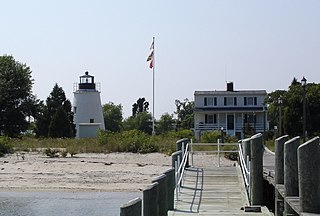 Piney Point Light Lighthouse in Maryland, United States
