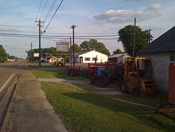 Pinson's small commercial strip runs along the western side of U.S. Route 45.