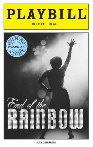 File:Playbill for End of the Rainbow on Broadway.jpg