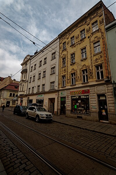 File:Plzeň - Prešovská - View NW on Eclectic architecture.jpg
