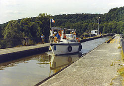 Le pont-canal de Flavigny-sur-Moselle