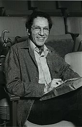 Lehrer c. 1983 Portrait of Tom Lehrer in c. 1983 (retouched).jpg