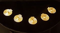 Gold necklace, Belgium, 1000 BC