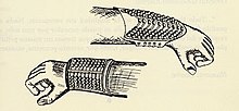 An illustration of the Pre-Columbian abacus: the Nepohualtzintzin Pulseras Nepohualtzintzin.jpg