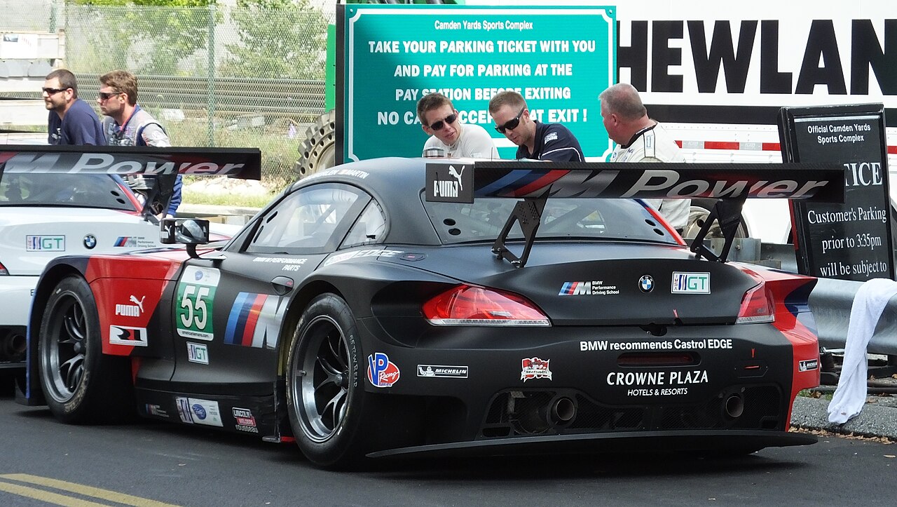 Image of Rahal-Letterman BMW Z4 GTE 55 (Baltimore)