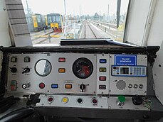 The driver's cabin on a Refurbished Metrocar Refurbished Metrocar Cab.jpg