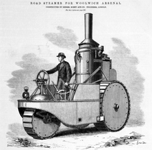 Robey's Road steamer built to Thomson's design Robey Steamer.png