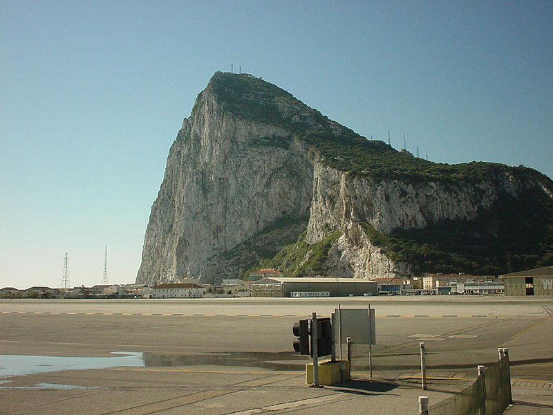 File:Rock of Gibraltar from airport.jpg