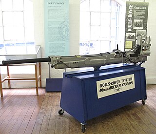 <span class="mw-page-title-main">Rolls-Royce 40 mm cannon</span> UK weapon
