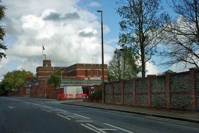 Roussillon Barracks, Chichester, depot of the Royal Sussex Regiment