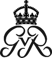 Il monogramma personale di re Giorgio V.